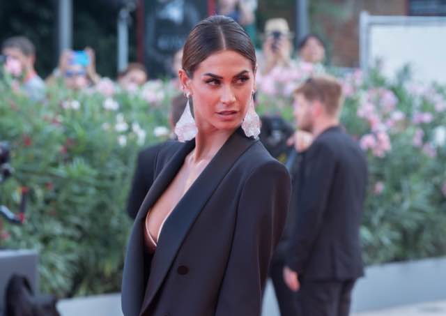 Melissa Satta sul red carpet del Festival di Venezia 2019 abito e look