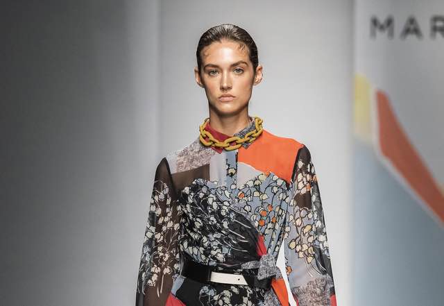 Milano Fashion week 2019 sfilata Maryling tra forme e sensualità