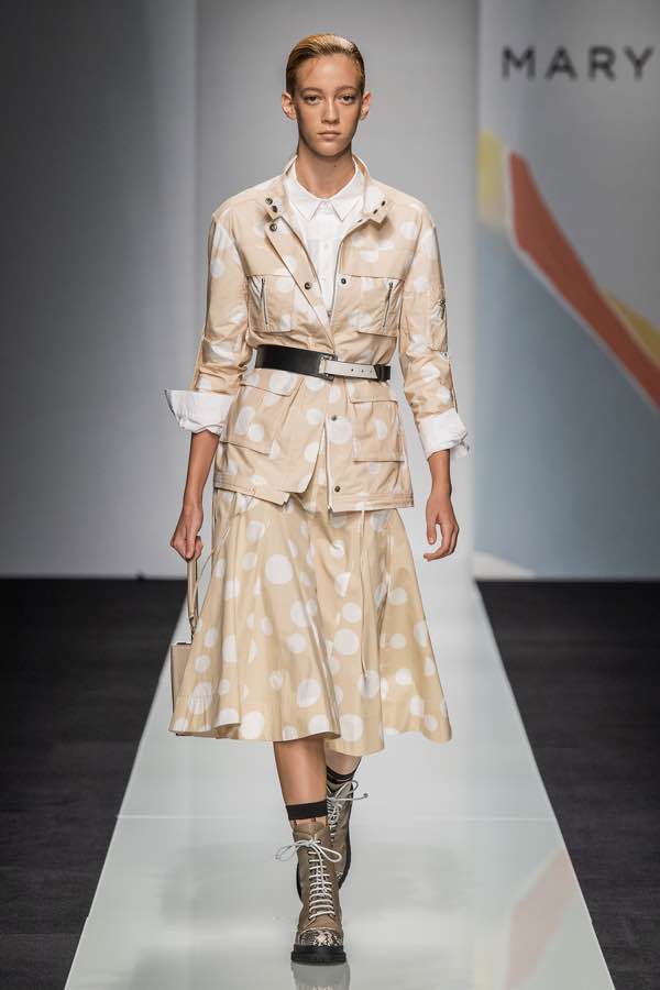 Milano Fashion week 2019 sfilata Maryling tra forme e sensualità