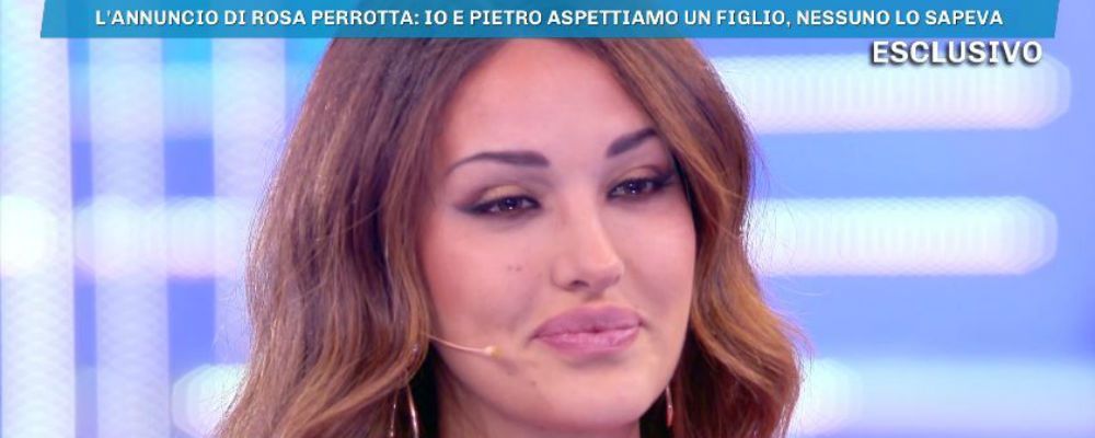 Rosa Perrotta e il bambino Domenico dalla D'Urso a Domenica Live