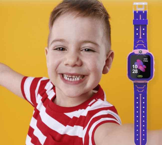 Orologio per bambini Smart Kid di tendenza e colorato