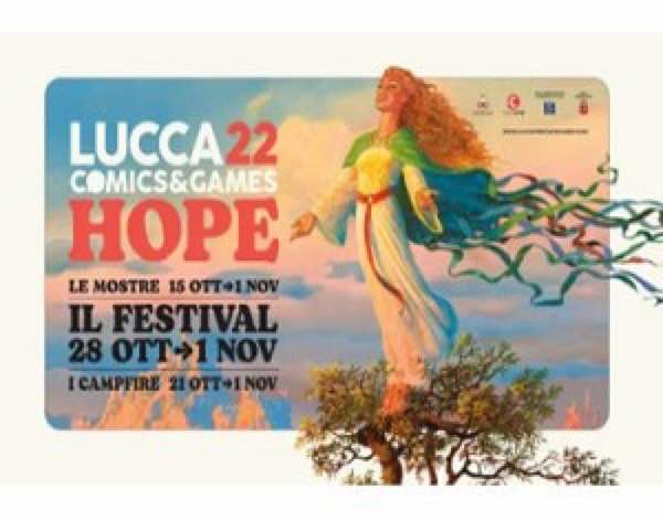 Mappa cartina Lucca Comics 2022 scaricare e stampare