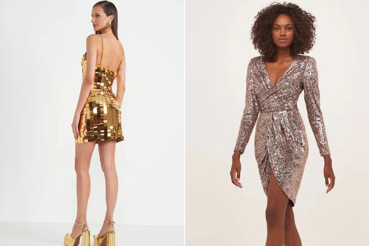 abito con paillettes