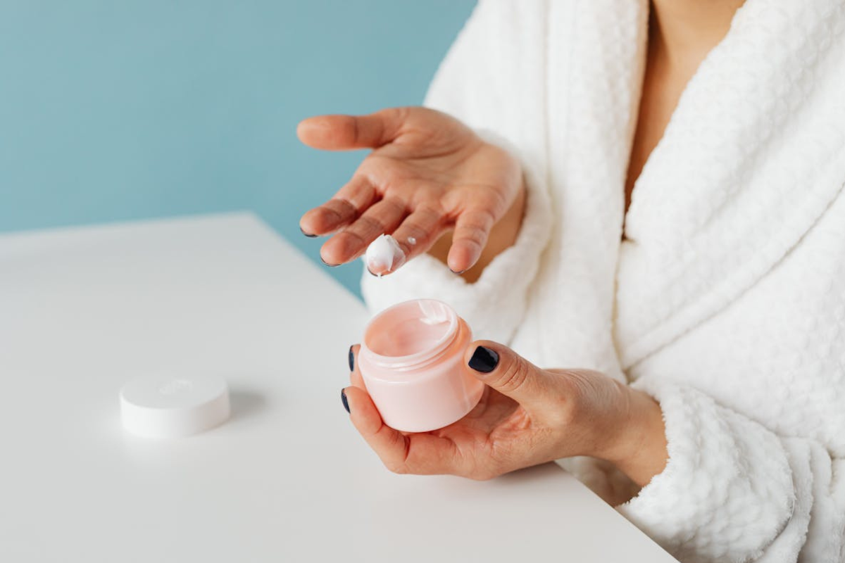 Crema profumata per il corpo