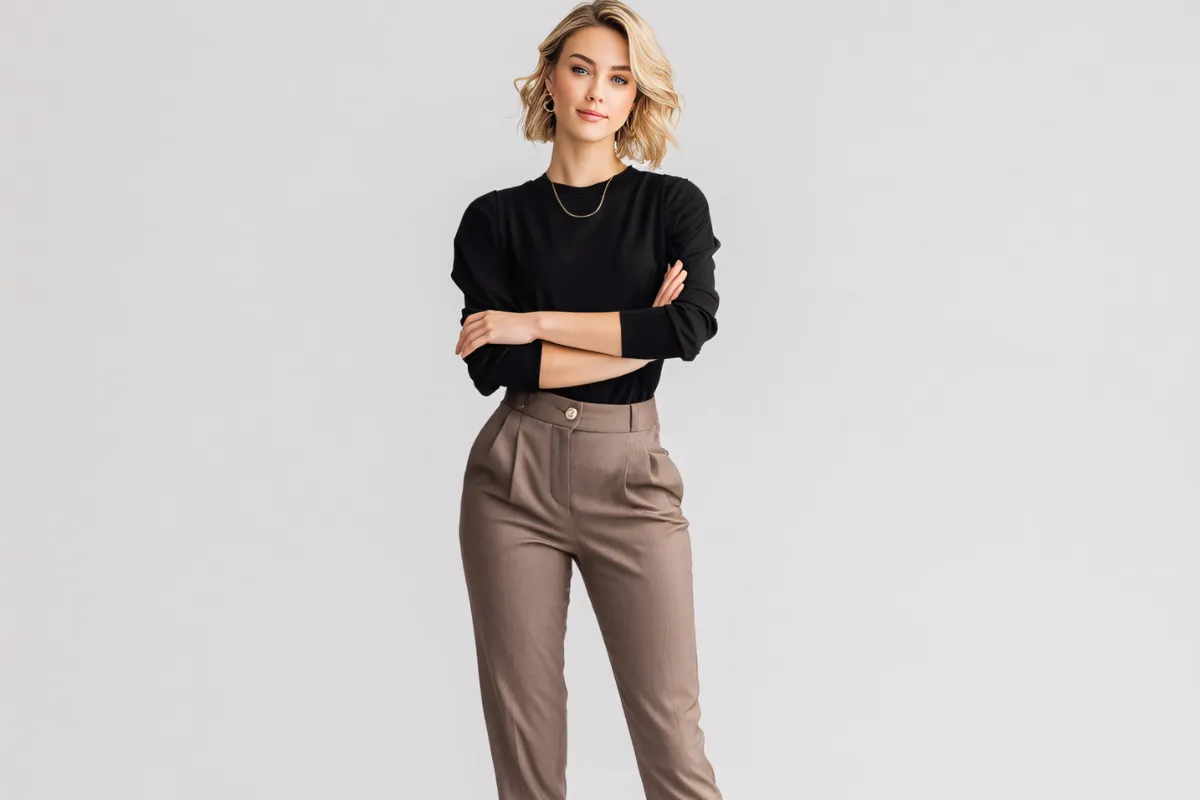 Pantaloni sartoriali donna